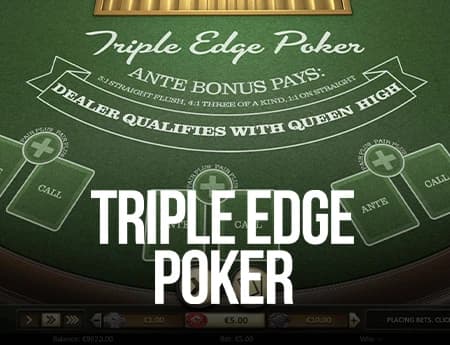 Triple Edge Poker (Three Card Poker)